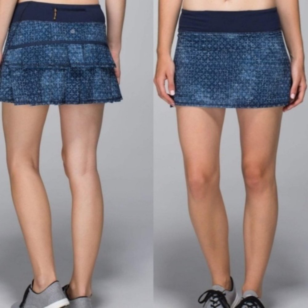 Lululemon Run: Pace Setter Skirt Exploded Sashiko